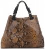 Kožené kabelka shopper bag Vittoria Gotti V898GPIT